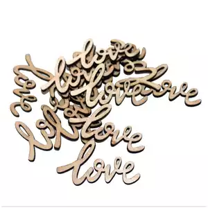 Home Decoration Wall Hanging Plague Wood Letters