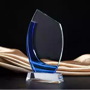 Crystal Award Plague